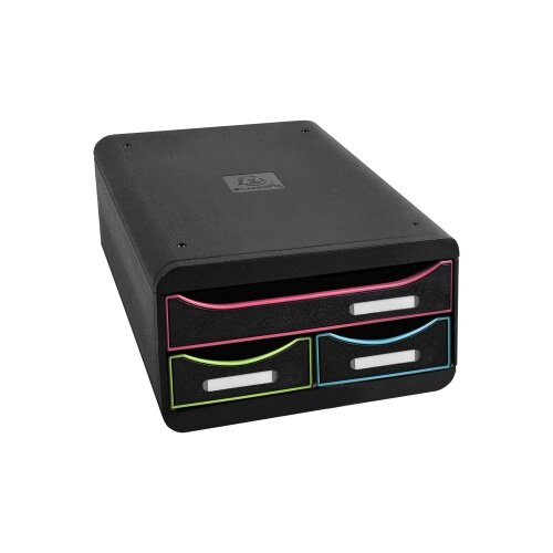 Exacompta Schubladenbox SMALL-BOX Mini Black Office