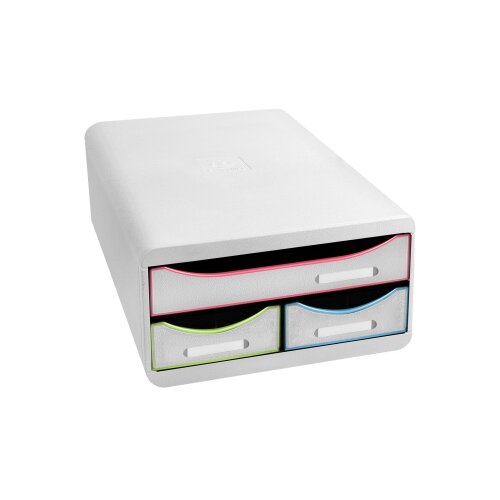 Exacompta Schubladenbox SMALL-BOX Mini White Office