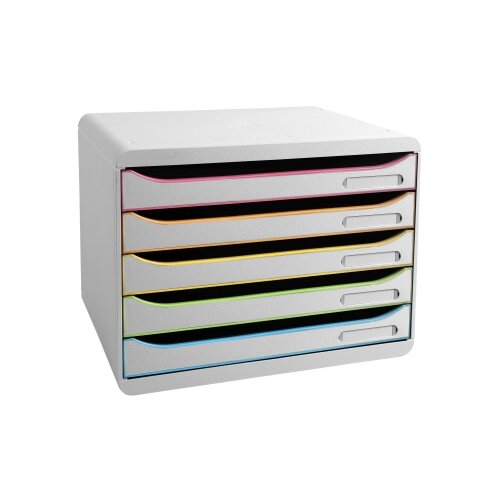 Exacompta Schubladenbox BIG-BOX plus quer White Office