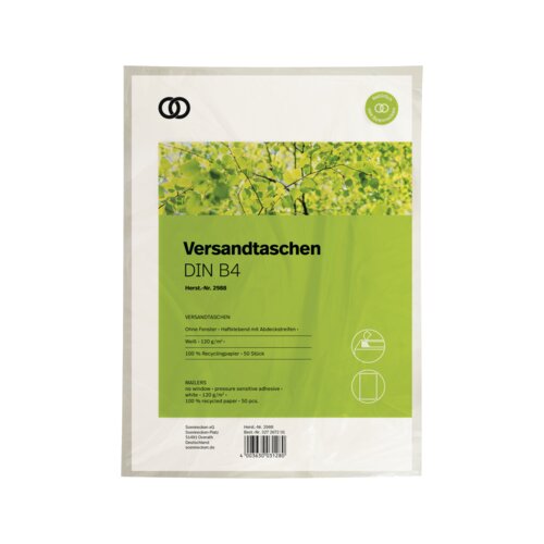 Soennecken Versandtasche oeco DIN B4 ohne Fenster