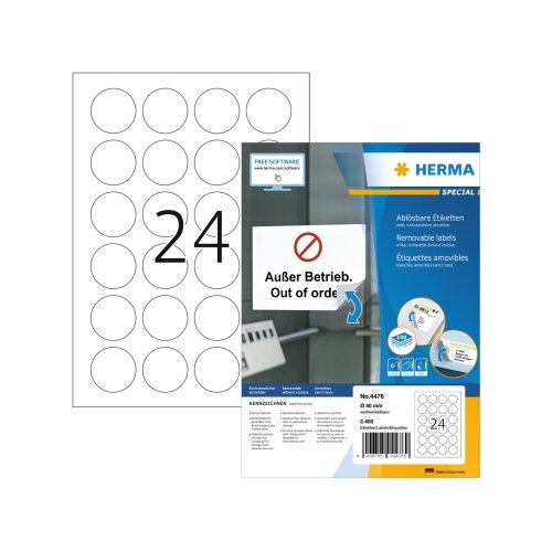 HERMA Universaletikett 40 mm