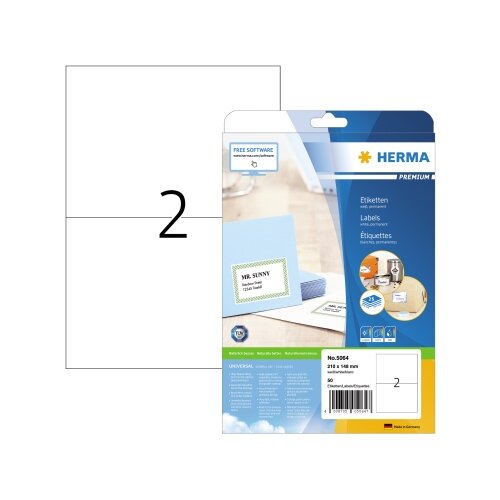 HERMA Universaletikett PREMIUM 210 x 148 mm (B x H)