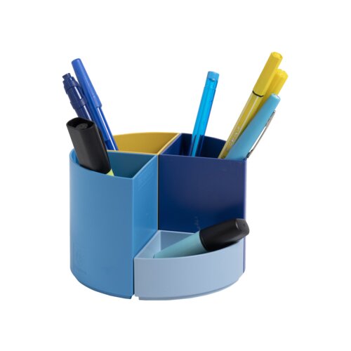 Exacompta Stifteköcher THE QUARTER Bee Blue