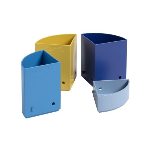 Exacompta Stifteköcher THE QUARTER Bee Blue