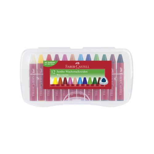 Faber-Castell Wachsmalstift Jumbo 12 St./Pack.