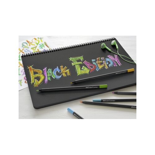 Faber-Castell Buntstift Black Edition 12 St./Pack.