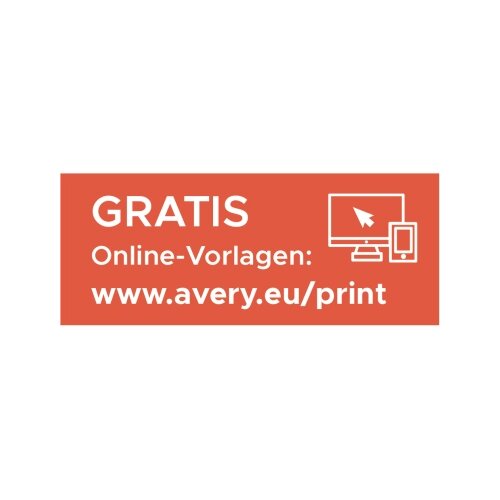 Avery Zweckform Hinweisetikett 210 x 297 mm (B x H)