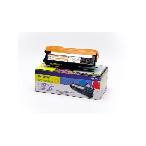 Brother Toner TN-328Y gelb