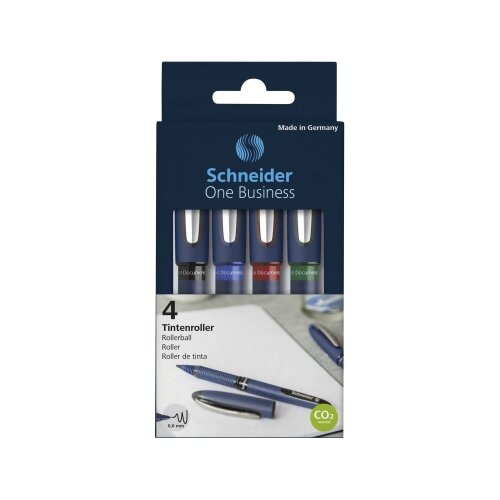 Schneider Tintenroller One Business 4 St./Pack.
