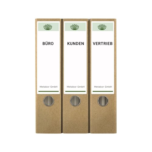 Avery Zweckform Ordnerrückenetikett Recycling schmal/kurz