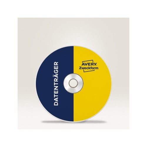 Avery Zweckform CD/DVD Etikett 117 mm 50 Etik./Pack.