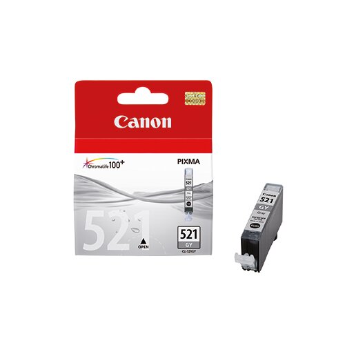 Canon Tintenpatrone CLI-521GY grau