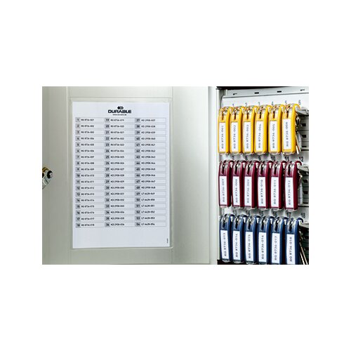 DURABLE Schlüsselschrank KEY BOX 54 Schlüssel