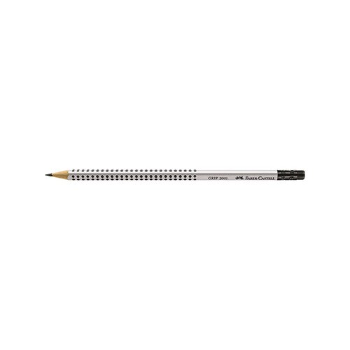 Faber-Castell Bleistift GRIP 2001 mit Radierer