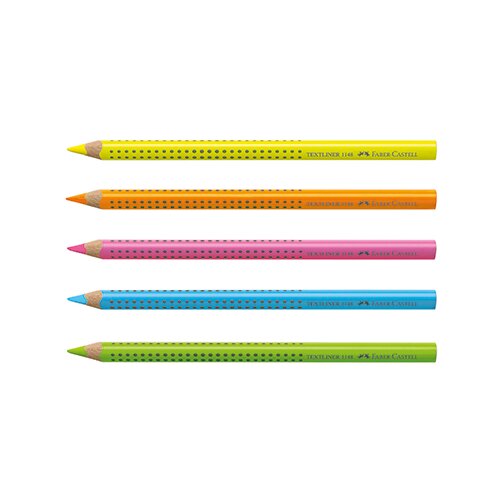 Faber-Castell Trockentextmarker Jumbo GRIP neon