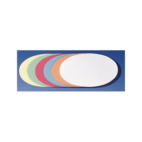 FRANKEN Moderationskarte Oval 500 St./Pack.