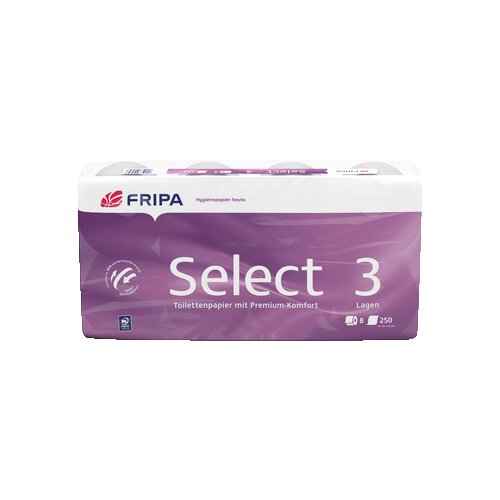 Fripa Toilettenpapier Select 3-lagig