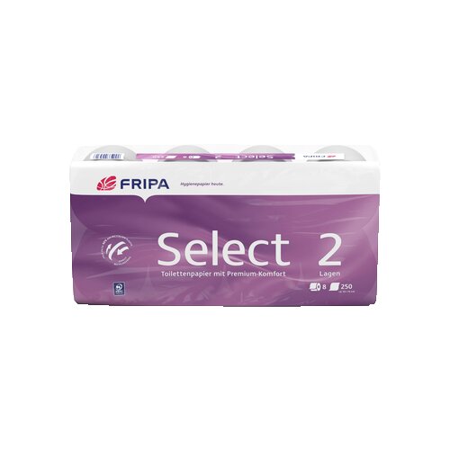Fripa Toilettenpapier Select 2-lagig