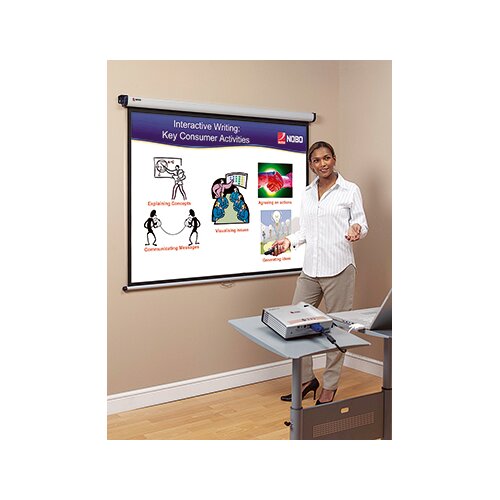 Nobo® Rolloleinwand 145 x 108 cm (B x H)