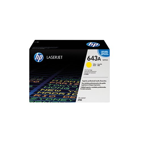 HP Toner 643A gelb