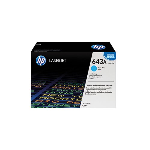 HP Toner 643A cyan