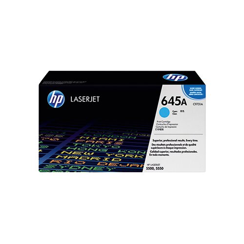 HP Toner 645A cyan