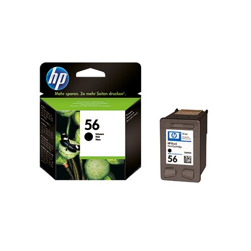 HP Tintenpatrone 56 schwarz ca. 520 Seiten