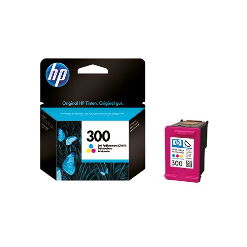 HP Tintenpatrone 300 cyan/magenta/gelb