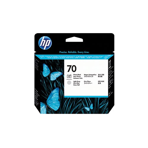 HP Druckkopf 70 fotoschwarz/hellgrau