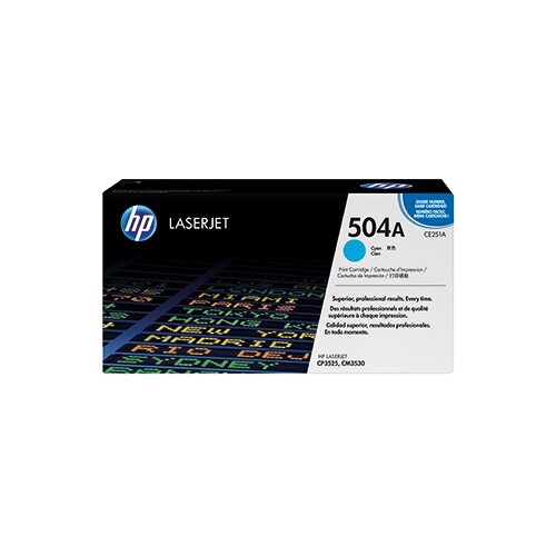 HP Toner 504A cyan