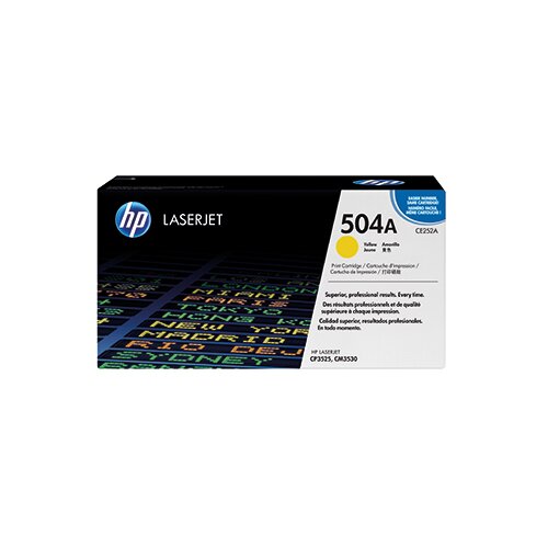 HP Toner 504A gelb