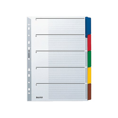 Leitz Ordnerregister 5 Registerblätter