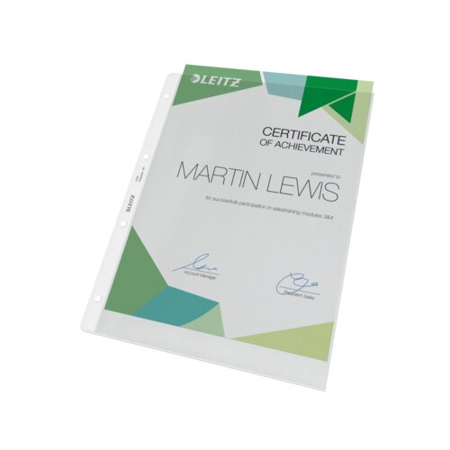 Leitz Prospekthülle Premium DIN A4