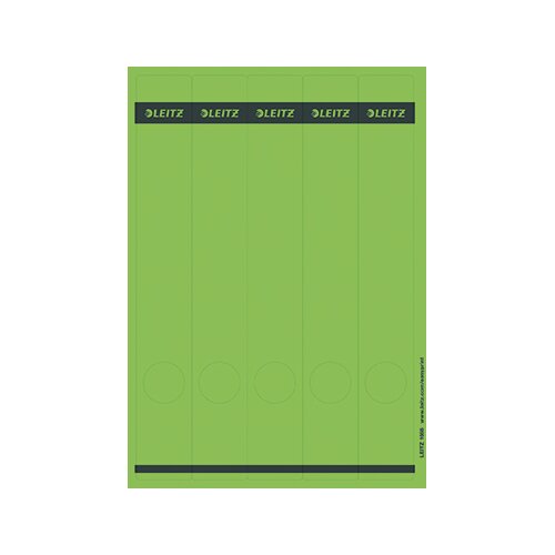 Leitz Ordnerrückenetikett schmal/lang 125 Etik./Pack.