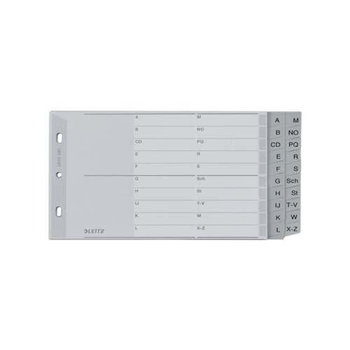 Leitz A-Z Register 23,8 x 13 cm (B x H)