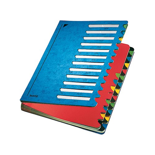 Leitz Ordnungsmappe Deskorganizer Color 24 Fächer