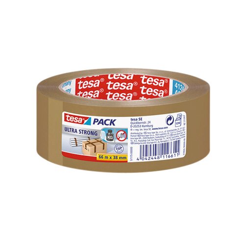 tesa® Packband tesapack® Ultra Strong 38 mm x 66 m (B x L)
