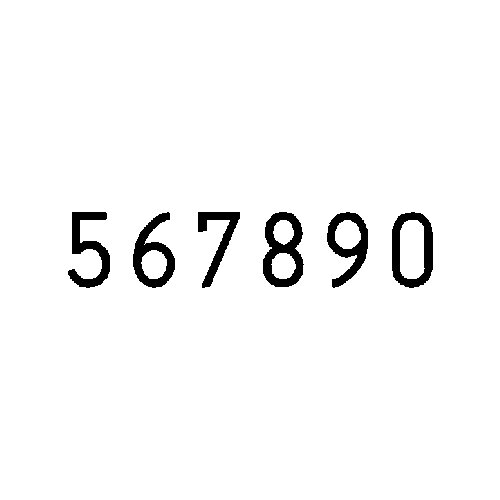 REINER Paginierstempel Numeroteur B6 23 x 6 mm (B x H)