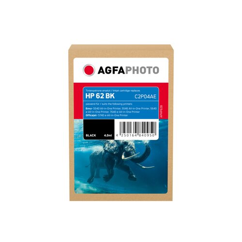 AgfaPhoto Tintenpatrone Kompatibel mit HP 62