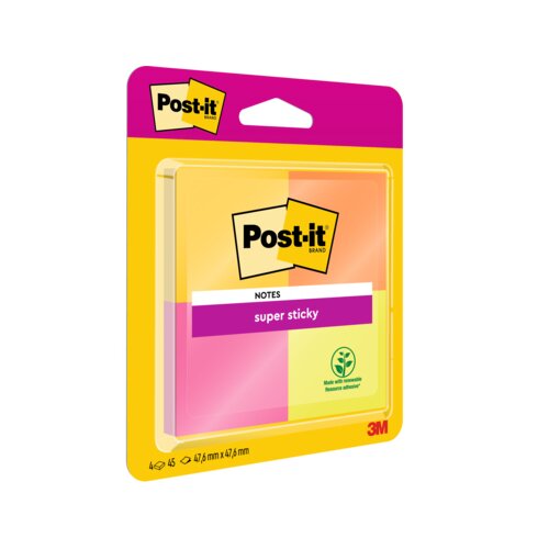 Post-it® Haftnotiz Super Sticky Notes