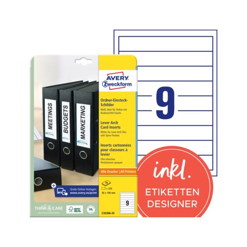 Avery Zweckform Rückenschild