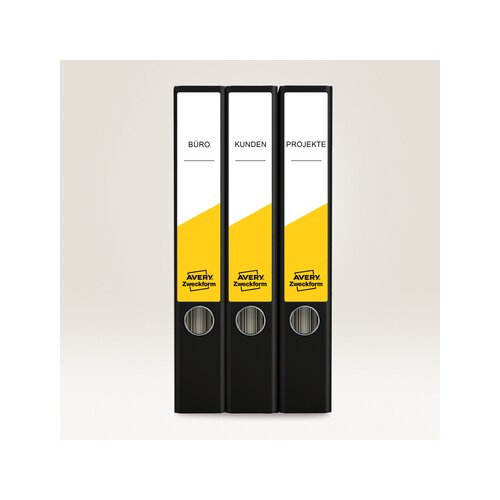 Avery Zweckform Ordnerrückenetikett ultragrip schmal/kurz 700 Etik./Pack.