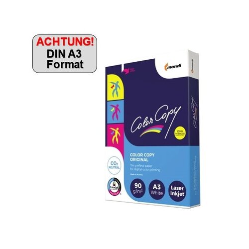 Color Copy Kopierpapier DIN A3 90 g/m² 500 Bl./Pack.