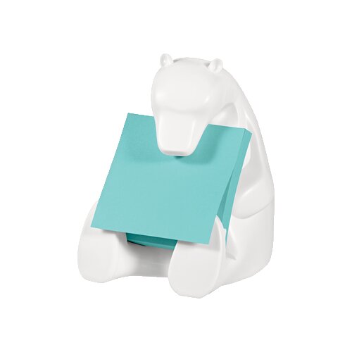 Post-it® Haftnotizspender Super Sticky Z-Notes Eisbär