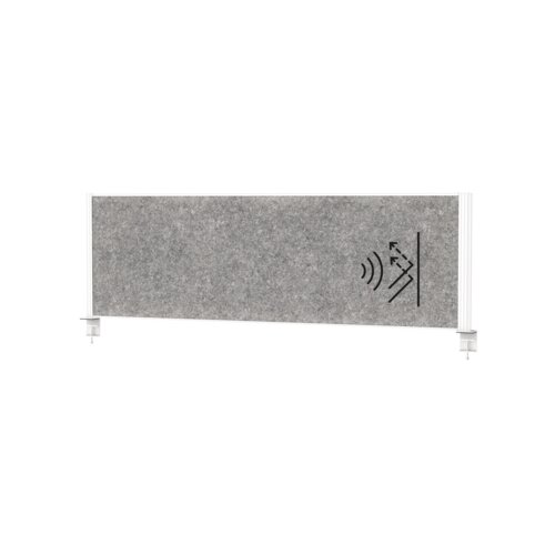 MAUL Tischtrennwand MAULconnecto 160 x 51,5 cm (B x H) weiß