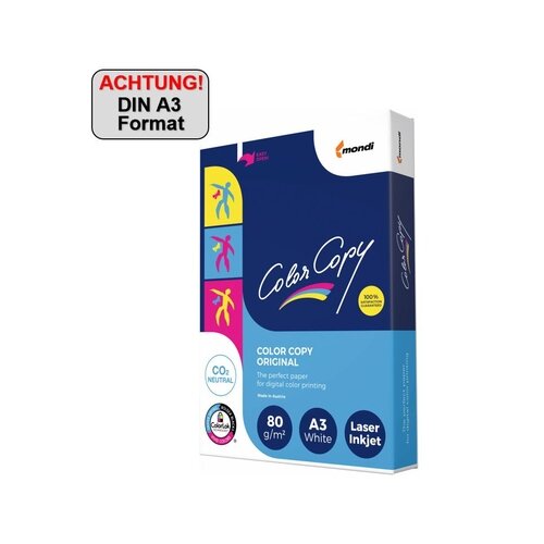 Color Copy Kopierpapier DIN A3 80 g/m² 500 Bl./Pack.