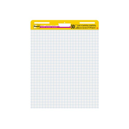 Post-it® Flipchartblock Meeting Chart kariert