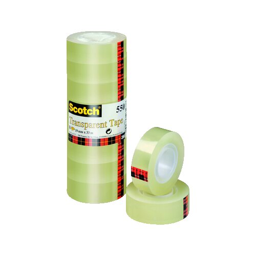 Scotch® Klebefilm 550 19 mm x 33 m (B x L) 8 St./Pack.