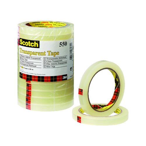 Scotch® Klebefilm 550 19 mm x 66 m (B x L) 8 St./Pack.