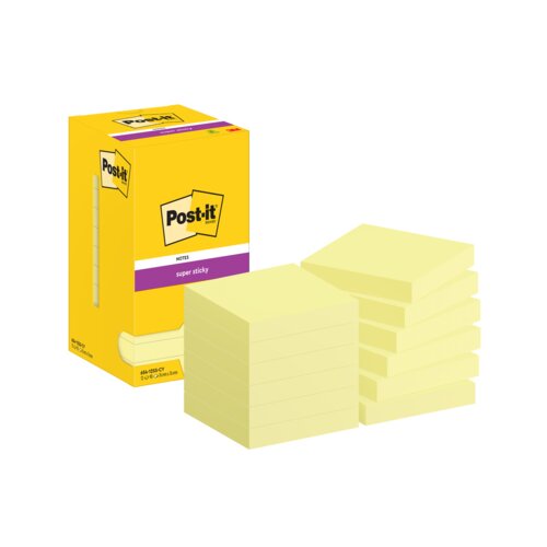 Post-it® Haftnotiz Super Sticky Notes